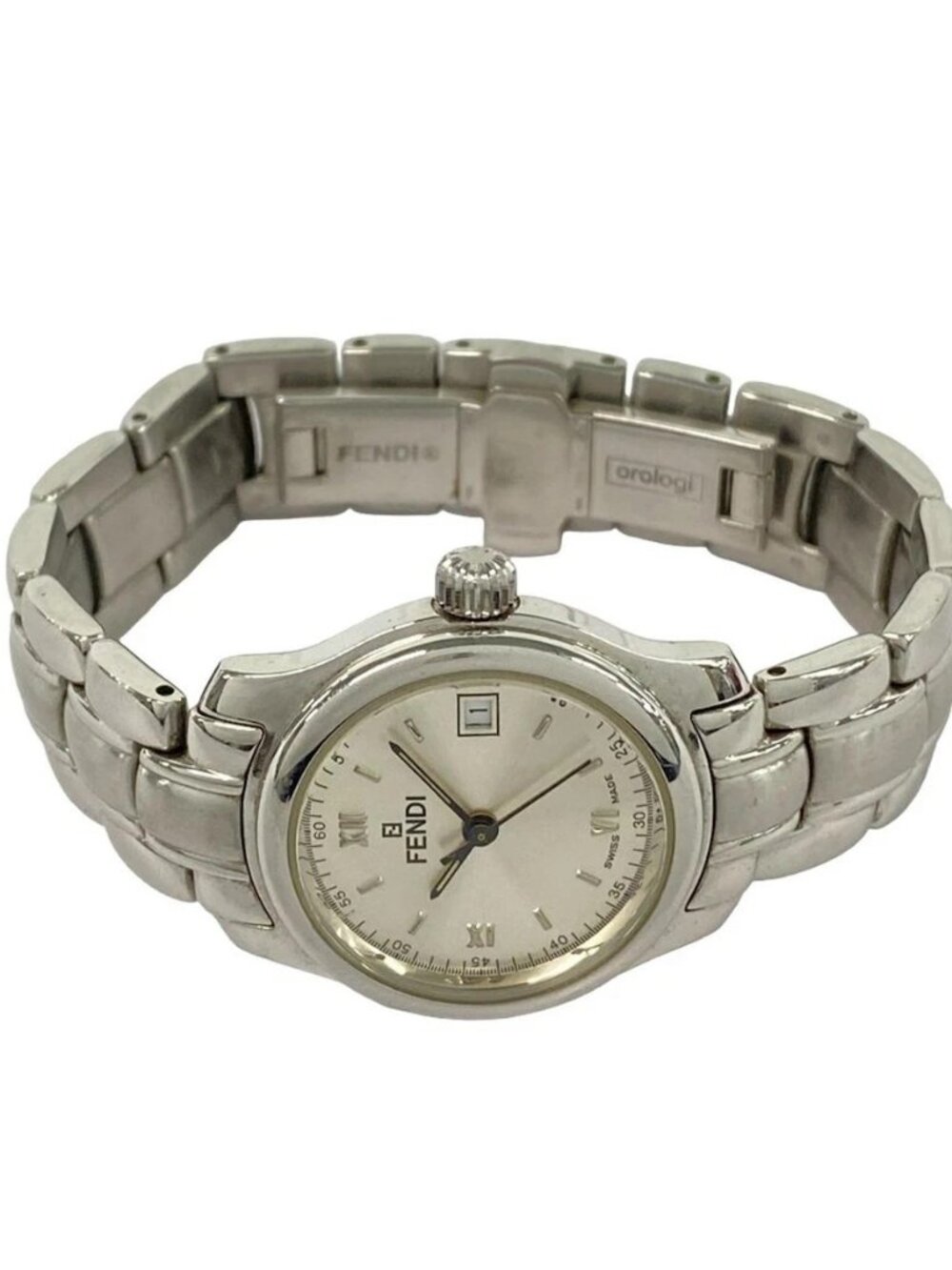 FENDI - 210L 0****** Silver Women's Wrist Watch - Picture 2 of 5